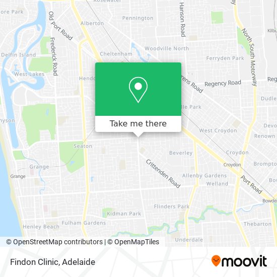 Findon Clinic map