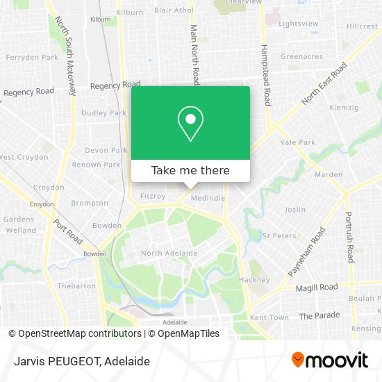 Jarvis PEUGEOT map