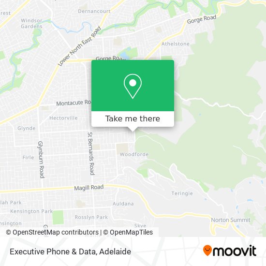 Executive Phone & Data map