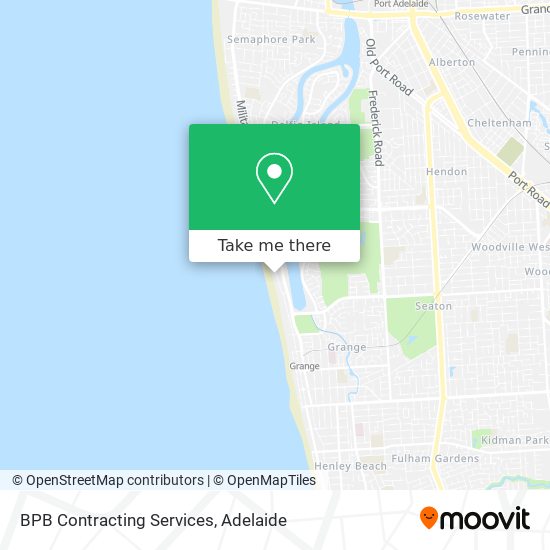 BPB Contracting Services map