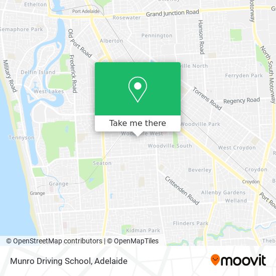 Munro Driving School map