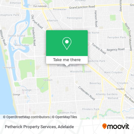 Petherick Property Services map