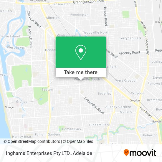 Inghams Enterprises Pty.LTD. map