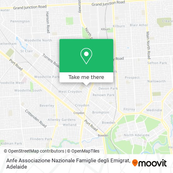 Anfe Associazione Nazionale Famiglie degli Emigrat map