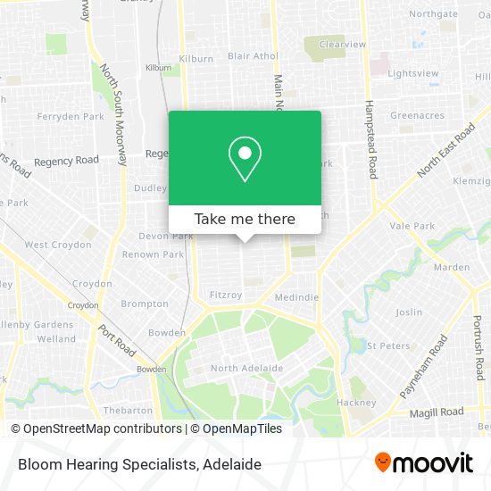 Bloom Hearing Specialists map