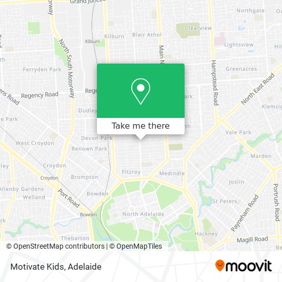 Motivate Kids map