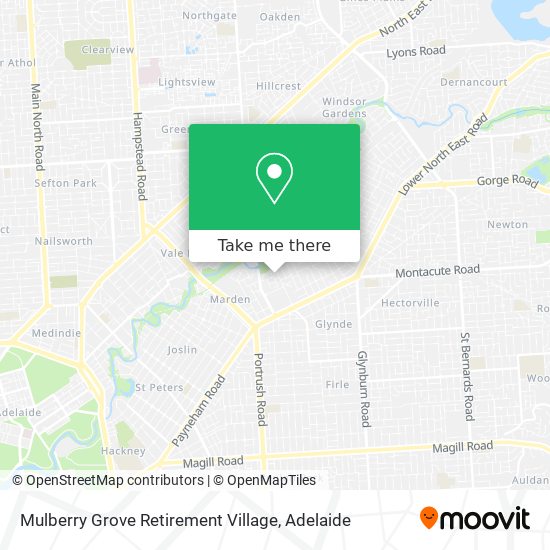 Mulberry Grove Retirement Village map