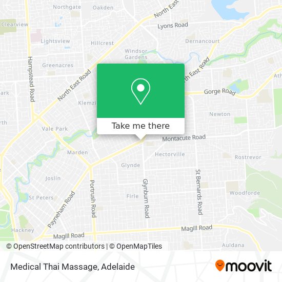 Mapa Medical Thai Massage