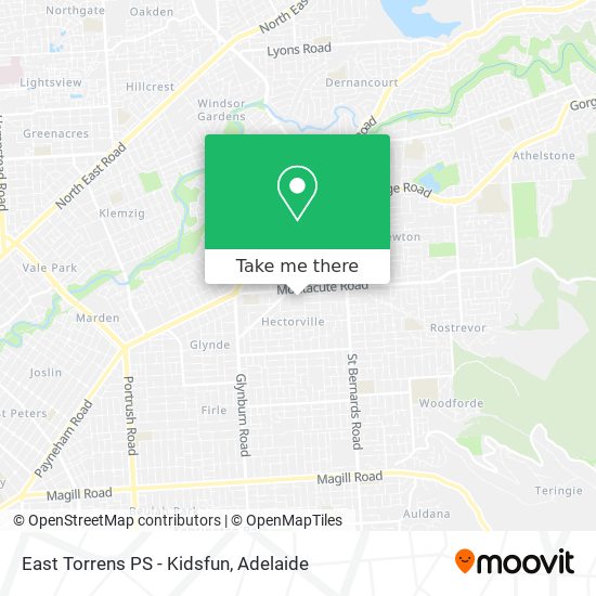 East Torrens PS - Kidsfun map