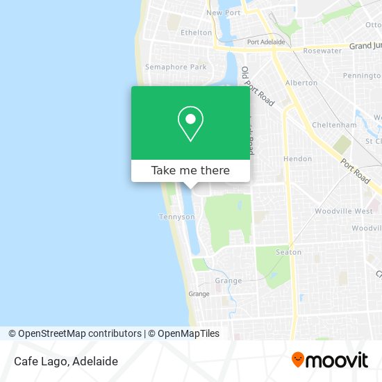 Mapa Cafe Lago