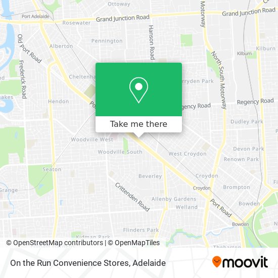 On the Run Convenience Stores map