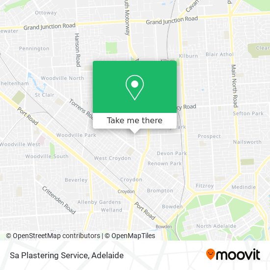 Sa Plastering Service map