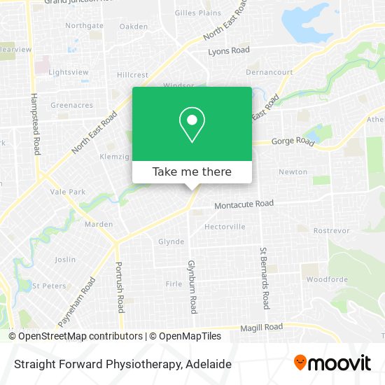 Straight Forward Physiotherapy map