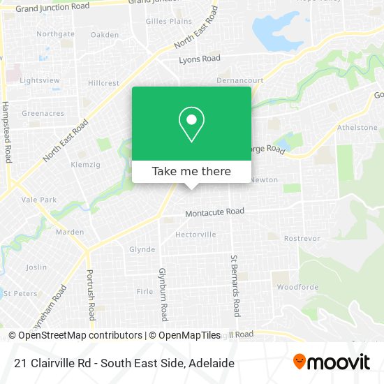 21 Clairville Rd - South East Side map