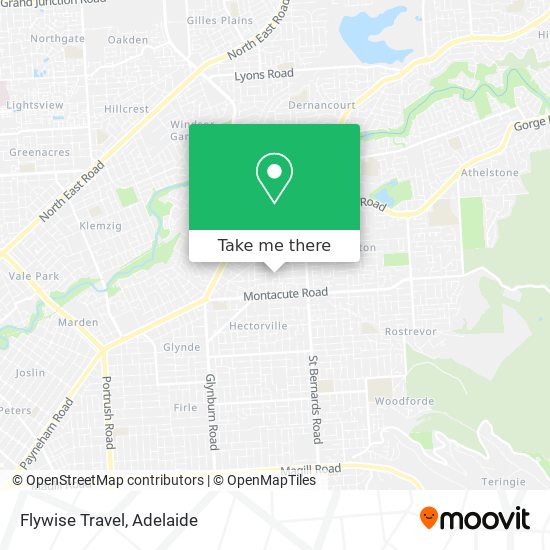 Flywise Travel map