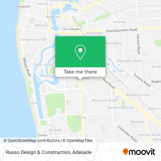 Russo Design & Construction map