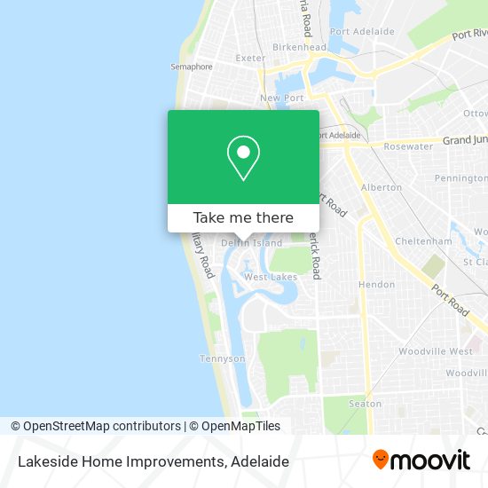 Mapa Lakeside Home Improvements