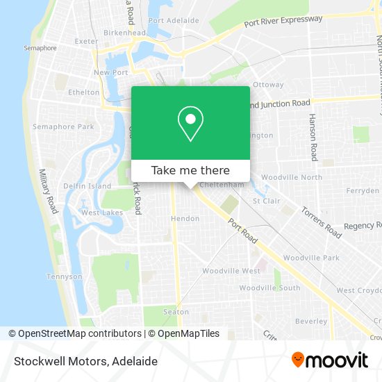 Mapa Stockwell Motors