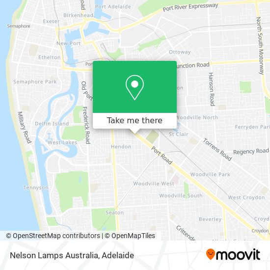 Nelson Lamps Australia map