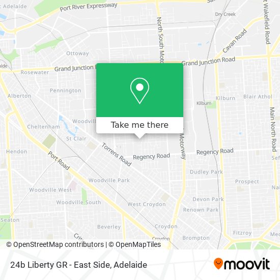 24b Liberty GR - East Side map