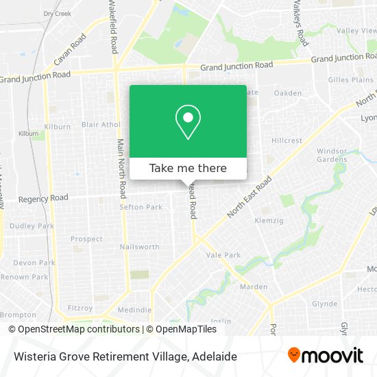 Wisteria Grove Retirement Village map