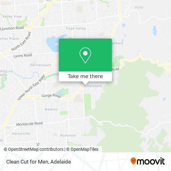 Clean Cut for Men map