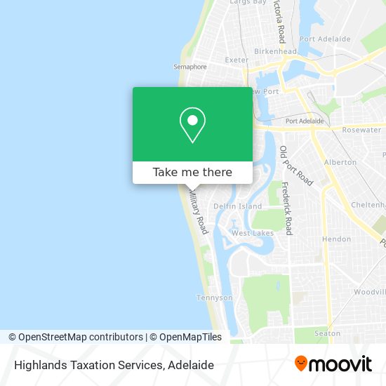 Highlands Taxation Services map