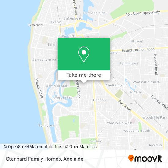 Stannard Family Homes map