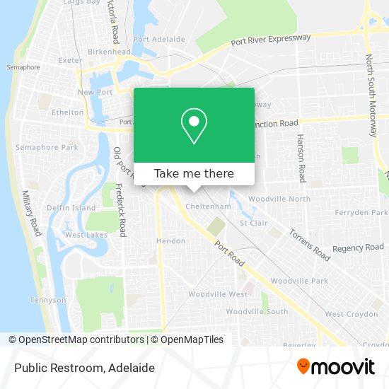 Public Restroom map