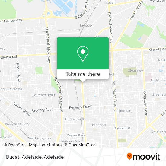 Ducati Adelaide map