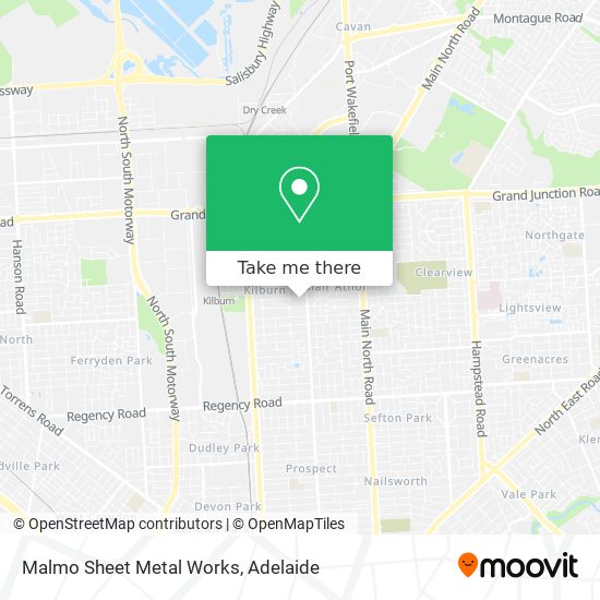 Malmo Sheet Metal Works map