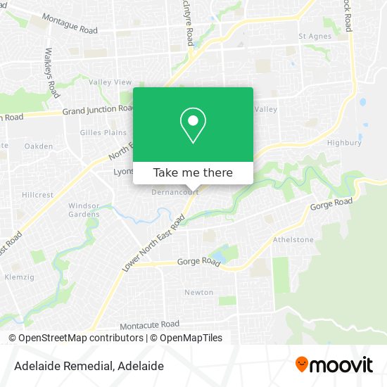 Adelaide Remedial map