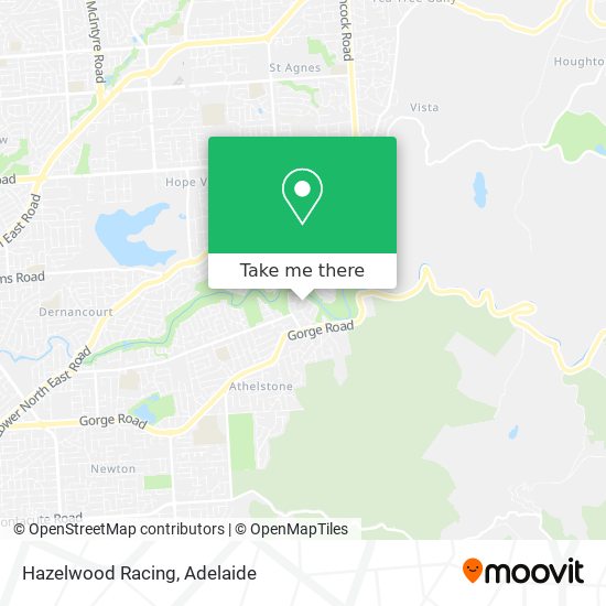 Hazelwood Racing map