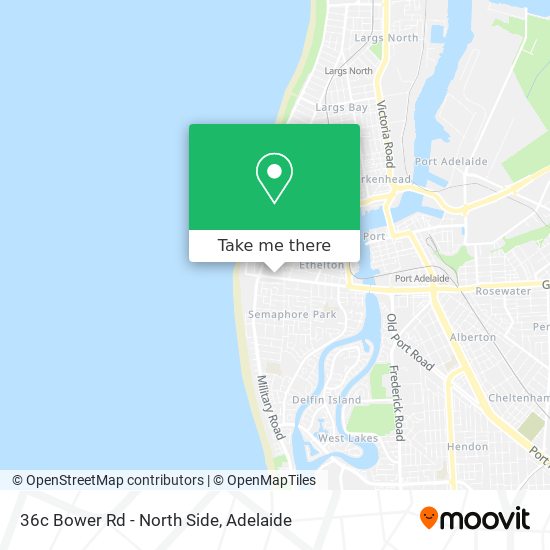 36c Bower Rd - North Side map