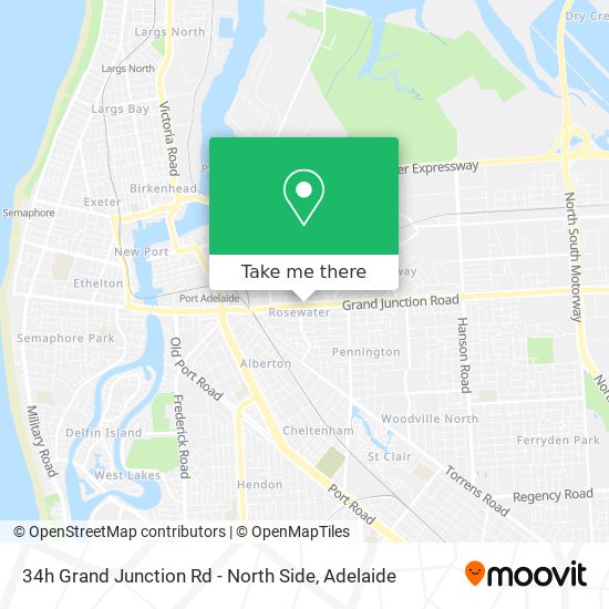 34h Grand Junction Rd - North Side map