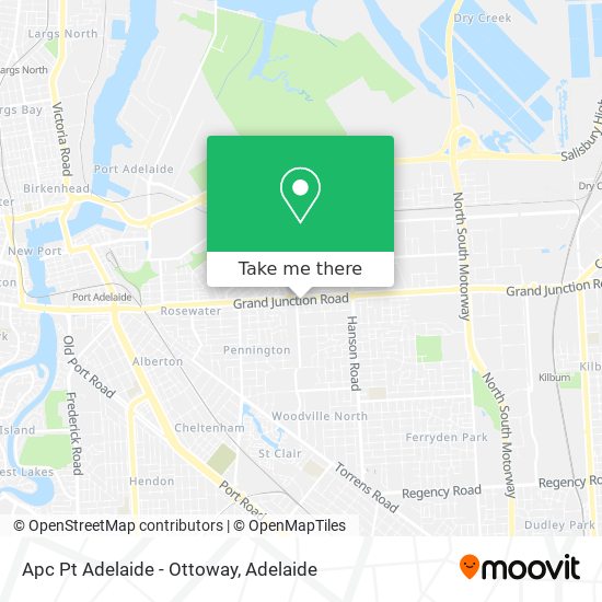 Mapa Apc Pt Adelaide - Ottoway