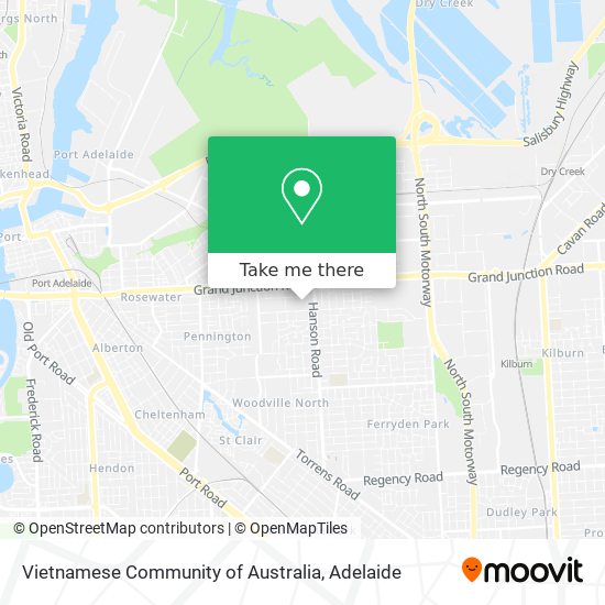 Vietnamese Community of Australia map