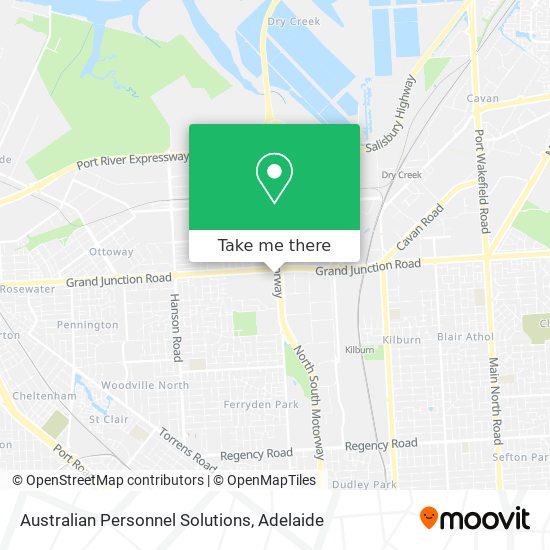 Australian Personnel Solutions map