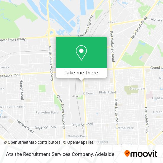 Ats the Recruitment Services Company map