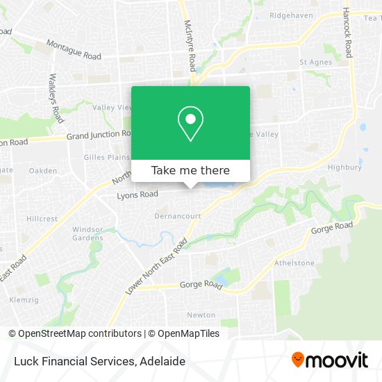 Luck Financial Services map