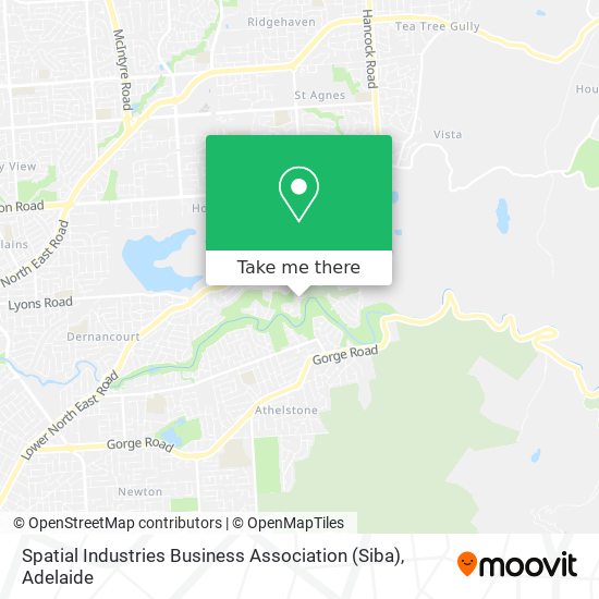 Spatial Industries Business Association (Siba) map