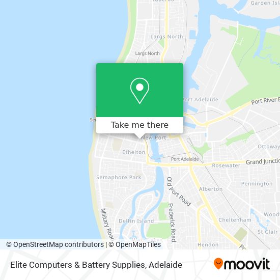 Mapa Elite Computers & Battery Supplies