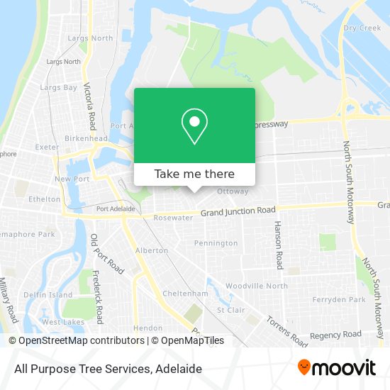 Mapa All Purpose Tree Services