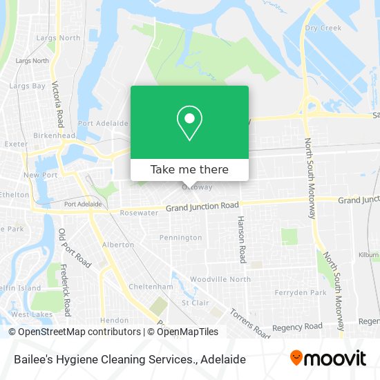 Bailee's Hygiene Cleaning Services. map