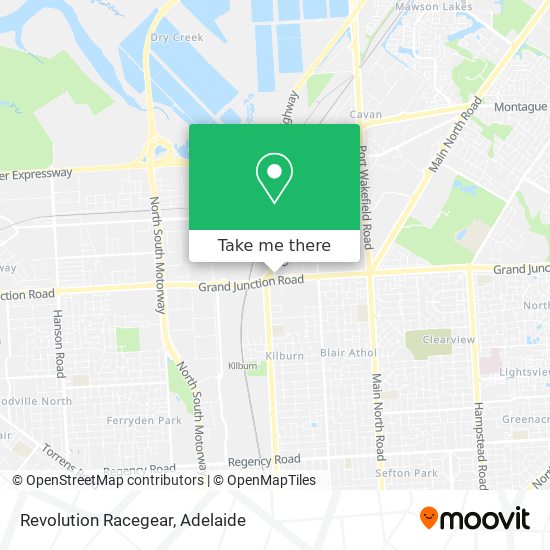 Revolution Racegear map