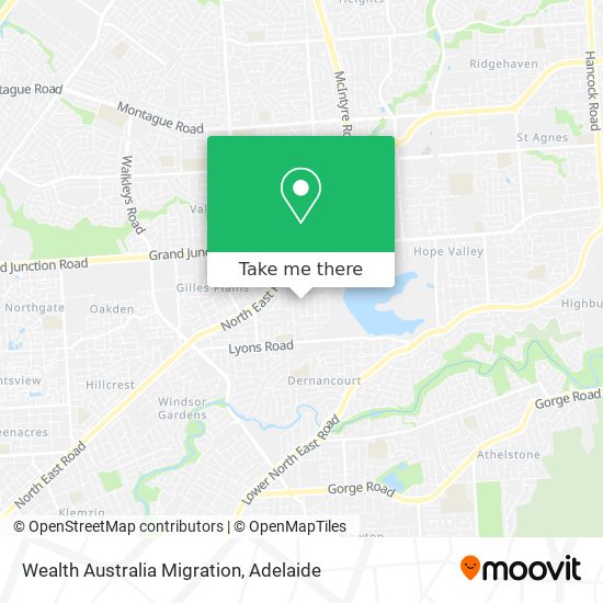 Wealth Australia Migration map