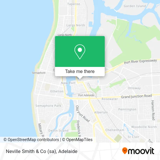 Neville Smith & Co (sa) map