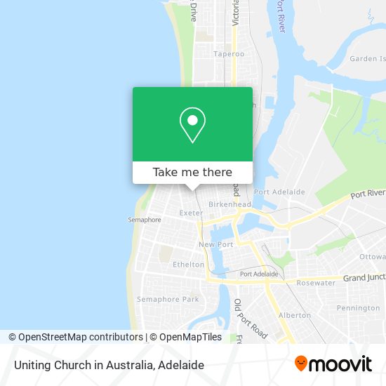 Uniting Church in Australia map