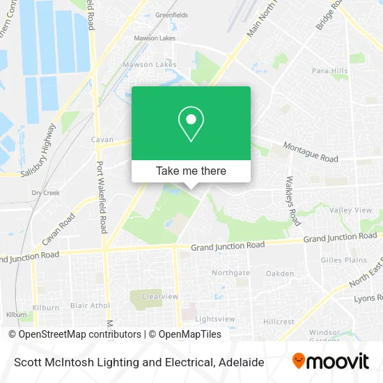 Scott McIntosh Lighting and Electrical map