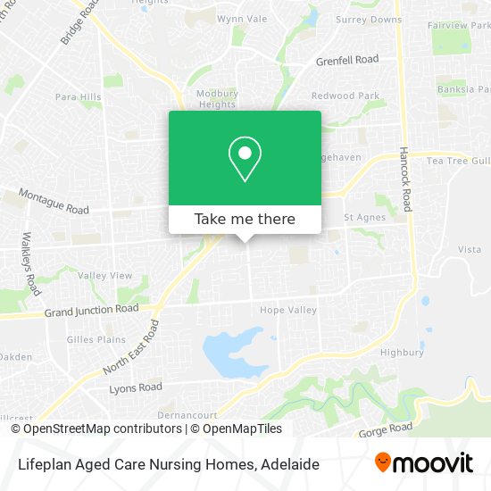 Lifeplan Aged Care Nursing Homes map